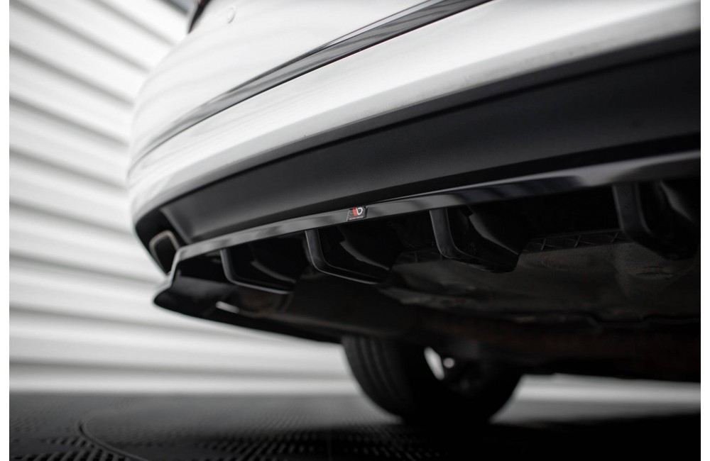 Rear Splitter (with vertical bars) Volkswagen Passat GT B8 Facelift USA