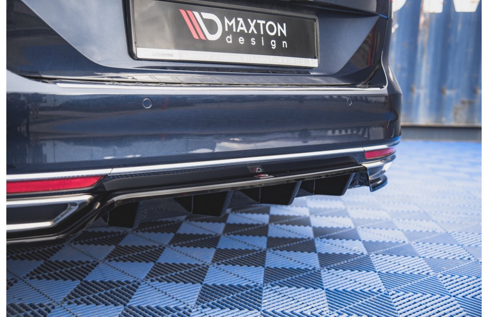 Rear Splitter (with vertical bars) Volkswagen Passat B8