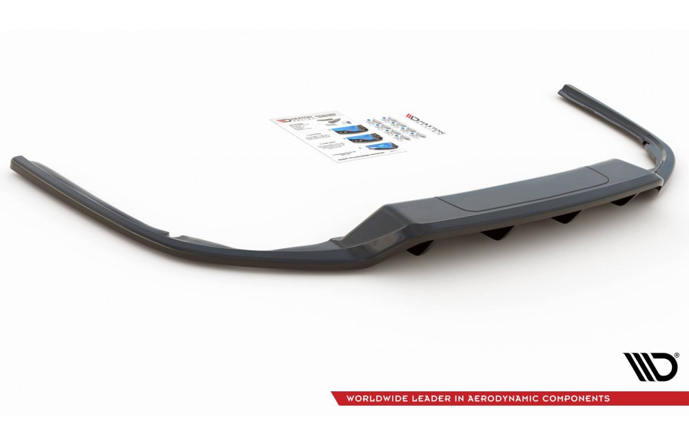 Rear Splitter (with vertical bars) Volkswagen Passat B8