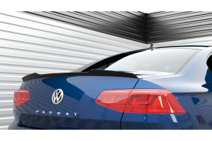 Spoiler Cap Volkswagen Passat Sedan R-Line Mk8 Spoiler Cap Volkswagen Passat Sedan R-Line Mk8
