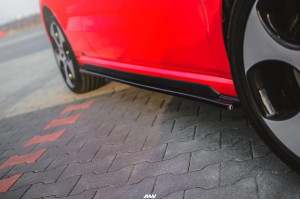 SIDE SKIRTS DIFFUSERS Volkswagen Polo GTI Mk5 SIDE SKIRTS DIFFUSERS Volkswagen Polo GTI Mk5