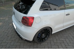 REAR SIDE SPLITTERS Volkswagen Polo WRC Mk5