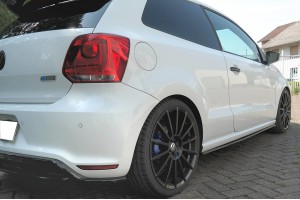 SIDE SKIRTS DIFFUSERS Volkswagen Polo WRC Mk5 SIDE SKIRTS DIFFUSERS Volkswagen Polo WRC Mk5