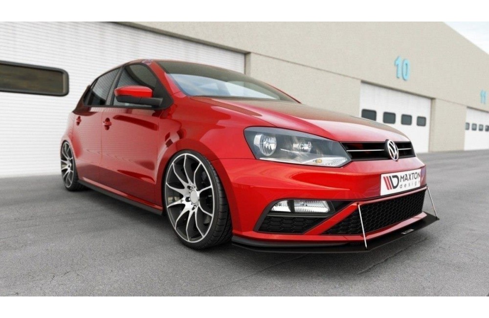 FRONT RACING SPLITTER Volkswagen Polo GTI Mk5 Facelift FRONT RACING SPLITTER Volkswagen Polo GTI Mk5 Facelift