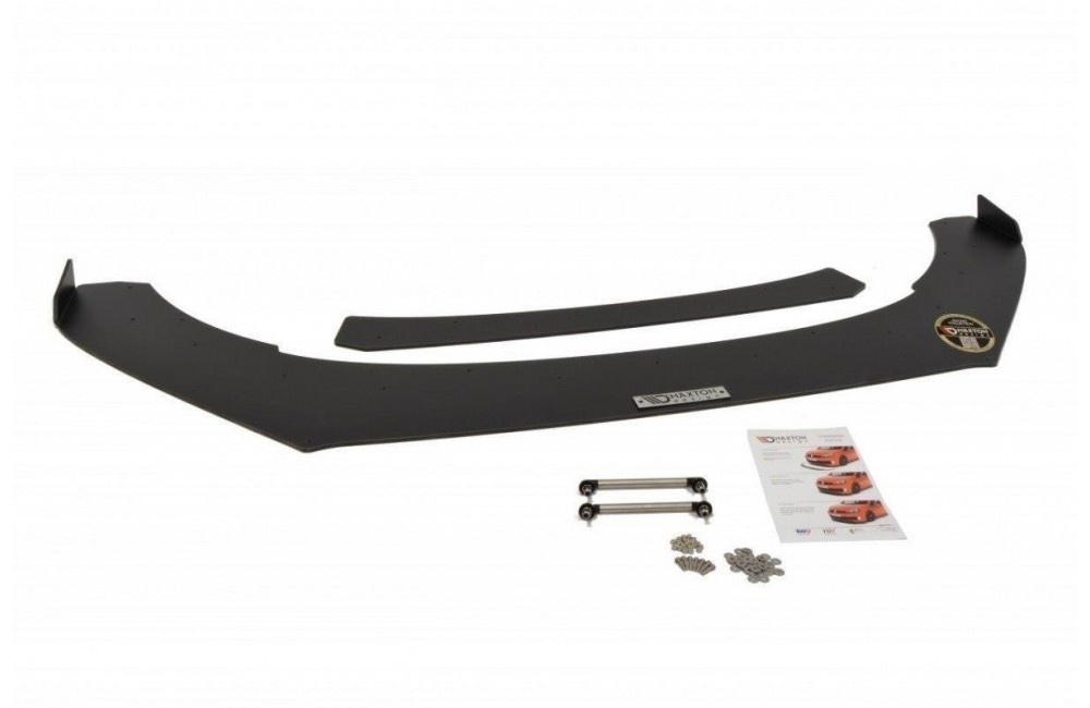 FRONT RACING SPLITTER (with wings) Volkswagen Polo GTI Mk5 Facelift FRONT RACING SPLITTER (with wings) Volkswagen Polo GTI Mk5 Facelift