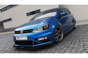 FRONT RACING SPLITTER (with wings) Volkswagen Polo GTI Mk5 Facelift FRONT RACING SPLITTER (with wings) Volkswagen Polo GTI Mk5 Facelift