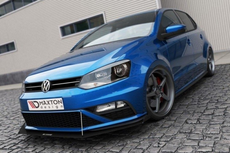 ΜΠΡΟΣΤΙΝΟΣ RACING SPLITTER (με φτερά) Volkswagen Polo GTI Mk5 Facelift