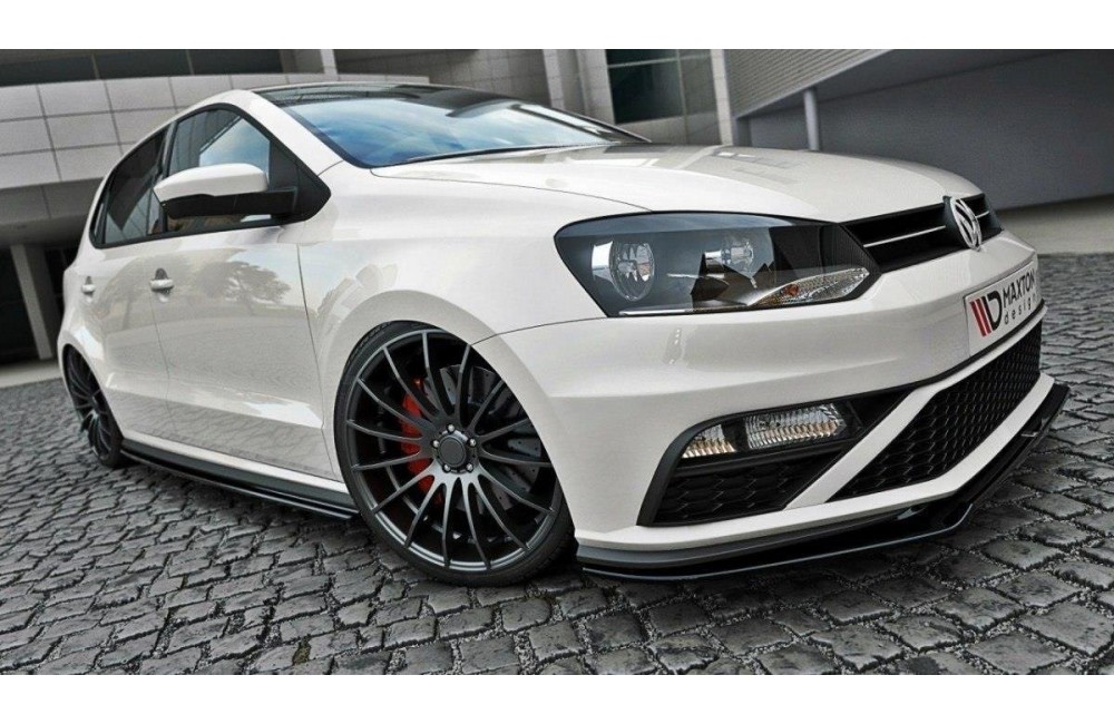 FRONT SPLITTER V.2 Volkswagen Polo GTI Mk5 Facelift