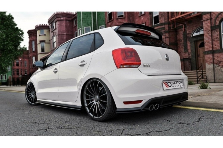 ΠΙΣΩ SPLITTER (με κάθετη ράβδο) Volkswagen Polo GTI Mk5 Facelift