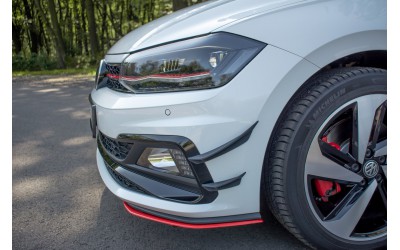 Front Bumper Wings (Canards) Volkswagen Polo GTI Mk6