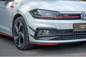 Front Bumper Wings (Canards) Volkswagen Polo GTI Mk6