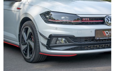 Front Bumper Wings (Canards) Volkswagen Polo GTI Mk6