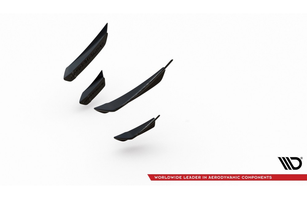 Front Bumper Wings (Canards) Volkswagen Polo GTI Mk6