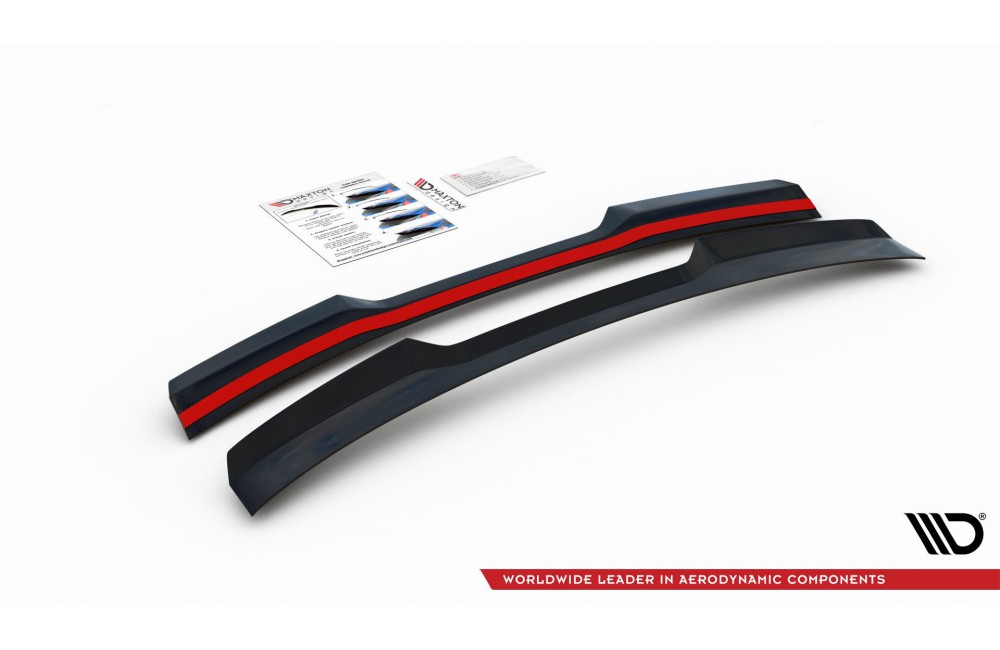 Spoiler Cap Volkswagen Polo GTI / R-line Mk6 Spoiler Cap Volkswagen Polo GTI / R-line Mk6