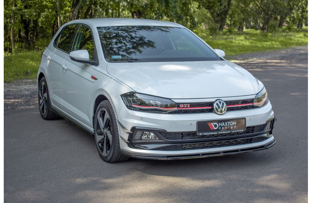 FRONT SPLITTER V.1 Volkswagen Polo GTI / R-line Mk6