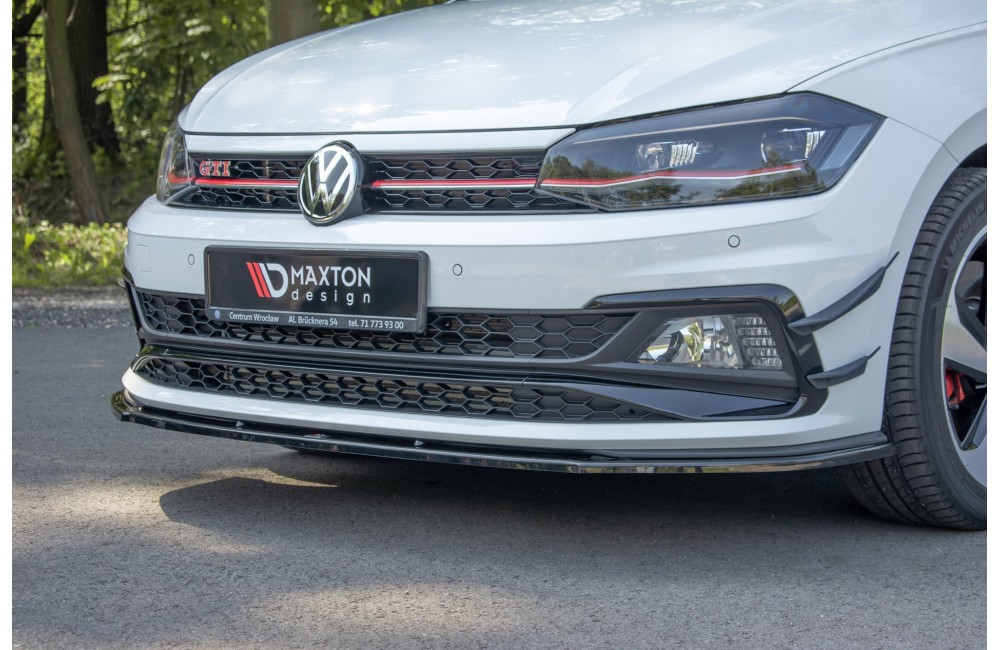 FRONT SPLITTER V.1 Volkswagen Polo GTI / R-line Mk6