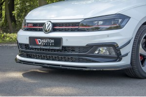 FRONT SPLITTER V.1 Volkswagen Polo GTI / R-line Mk6