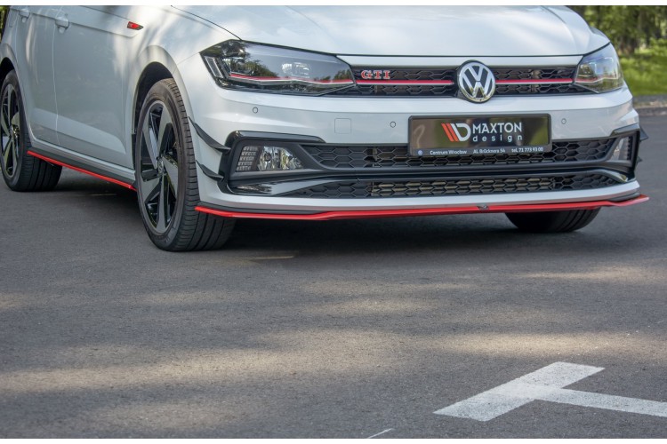 Πρόσθιο Splitter V.2 Volkswagen Polo GTI / R-line Mk6