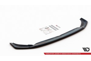 FRONT SPLITTER V.2 Volkswagen Polo GTI / R-line Mk6 - Gloss Black