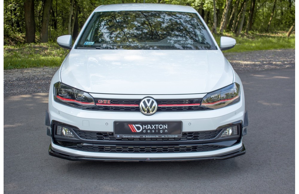 Front Splitter V.2 Volkswagen Polo GTI / R-line Mk6
