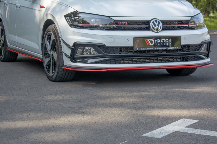 Front Splitter V.2 Volkswagen Polo GTI / R-line Mk6