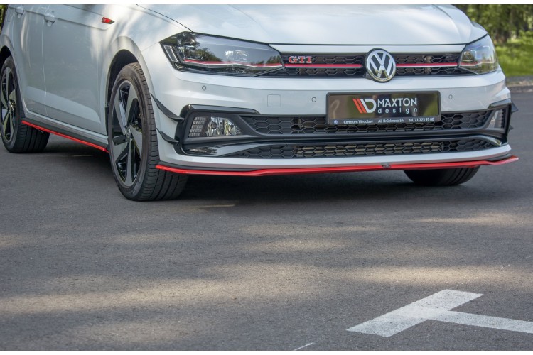 Front Splitter V.2 Volkswagen Polo GTI / R-line Mk6