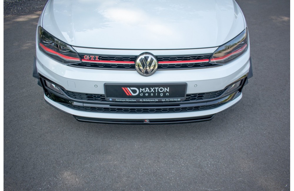Front Splitter V.4 Volkswagen Polo GTI / R-line Mk6