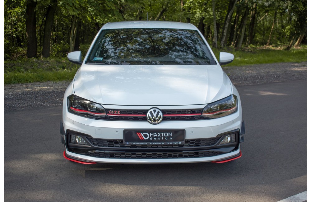 Front Side Splitters Volkswagen Polo GTI / R-line Mk6