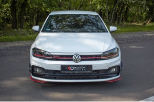 Front Side Splitters Volkswagen Polo GTI / R-line Mk6
