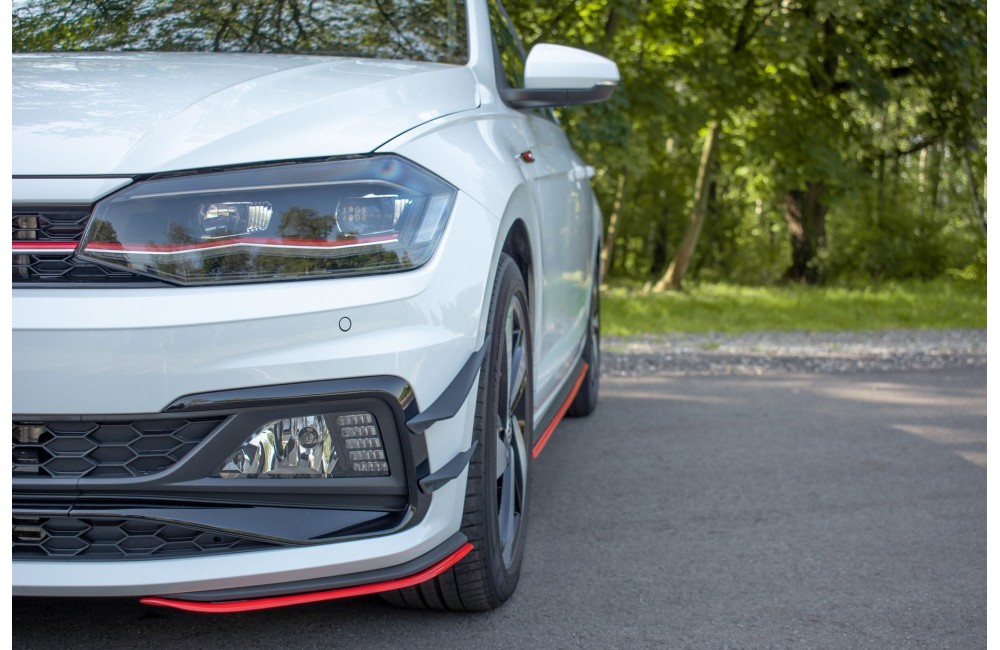 Front Side Splitters Volkswagen Polo GTI / R-line Mk6