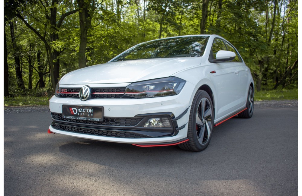 Front Side Splitters Volkswagen Polo GTI / R-line Mk6