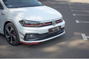 Front Side Splitters Volkswagen Polo GTI / R-line Mk6
