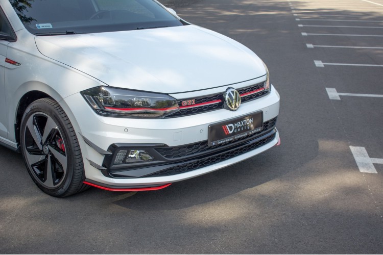 Front Side Splitters Volkswagen Polo GTI / R-line Mk6