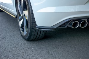 Rear Side Splitters Volkswagen Polo GTI Mk6