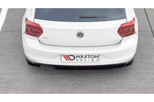 Rear Side Splitters V.2 Volkswagen Polo GTI / R-line Mk6