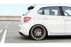 Rear Splitter (with vertical bars) Volkswagen Polo GTI / R-line Mk6
