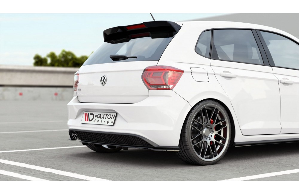 Rear Splitter (with vertical bars) Volkswagen Polo GTI / R-line Mk6