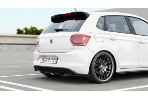 Rear Splitter (with vertical bars) Volkswagen Polo GTI / R-line Mk6