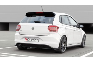 Rear Splitter (with vertical bars) Volkswagen Polo GTI / R-line Mk6