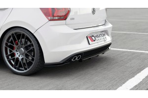 Rear Splitter (with vertical bars) Volkswagen Polo GTI / R-line Mk6