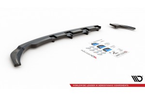 Rear Splitter (with vertical bars) Volkswagen Polo GTI / R-line Mk6