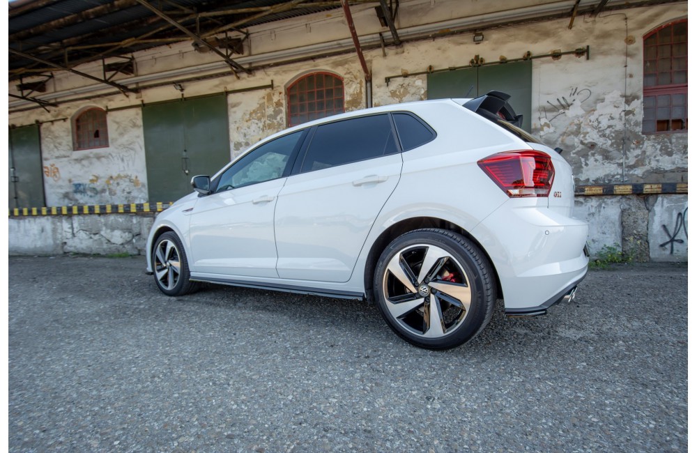 SIDE SKIRTS DIFFUSERS Volkswagen Polo GTI / R-line Mk6 - Gloss Black SIDE SKIRTS DIFFUSERS Volkswagen Polo GTI / R-line Mk6 - Gloss Black