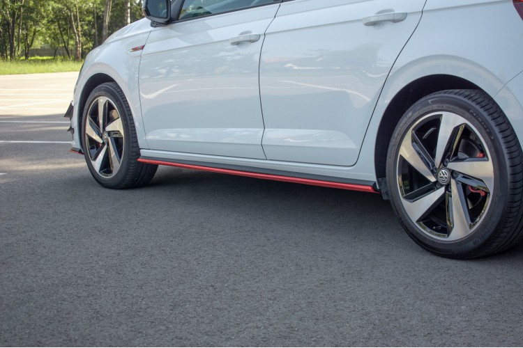 Side Skirts Diffusers Volkswagen Polo GTI \/ R-line Mk6
