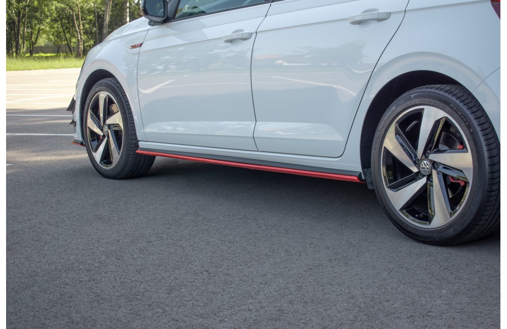 Side Skirts Diffusers Volkswagen Polo GTI / R-line Mk6