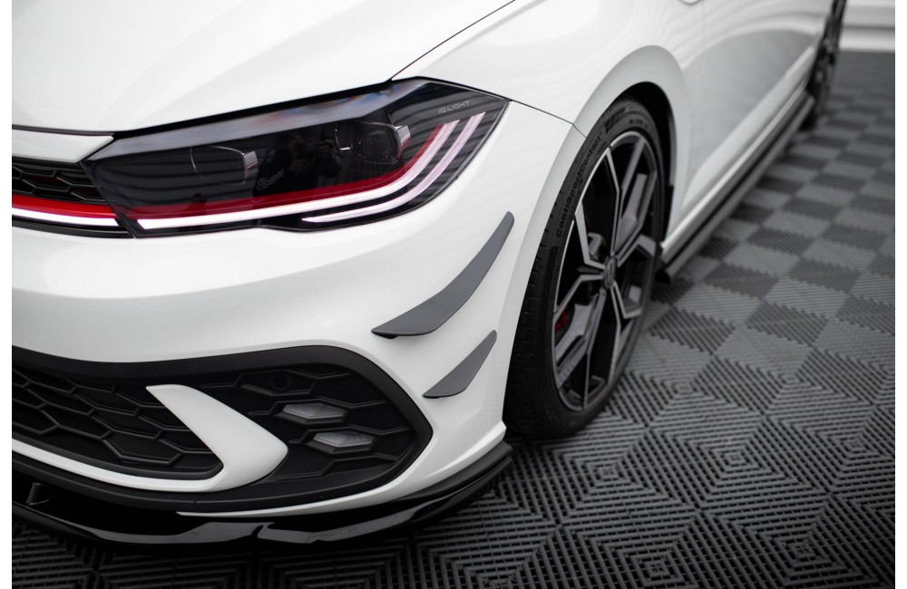 Front Bumper Wings (Canards) Volkswagen Polo GTI Mk6 Facelift