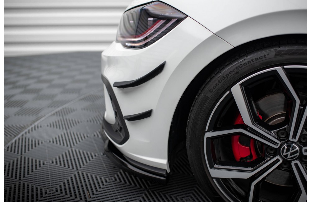 Front Bumper Wings (Canards) Volkswagen Polo GTI Mk6 Facelift