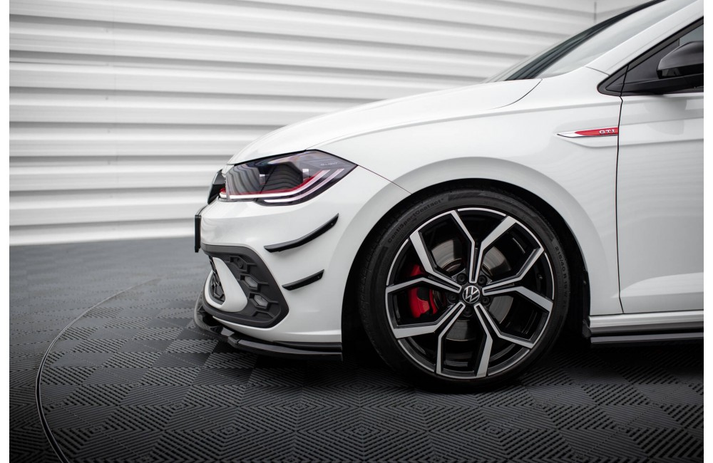 Front Bumper Wings (Canards) Volkswagen Polo GTI Mk6 Facelift