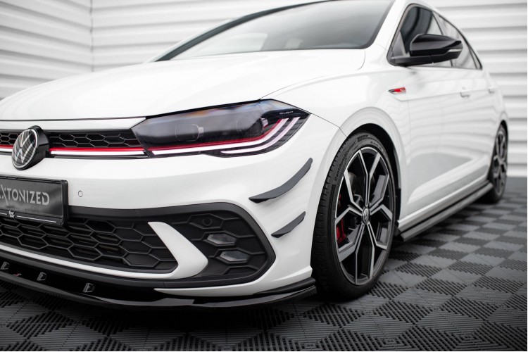 Εμπρός προφυλακτήρας Wings (Canards) Volkswagen Polo GTI Mk6 Facelift