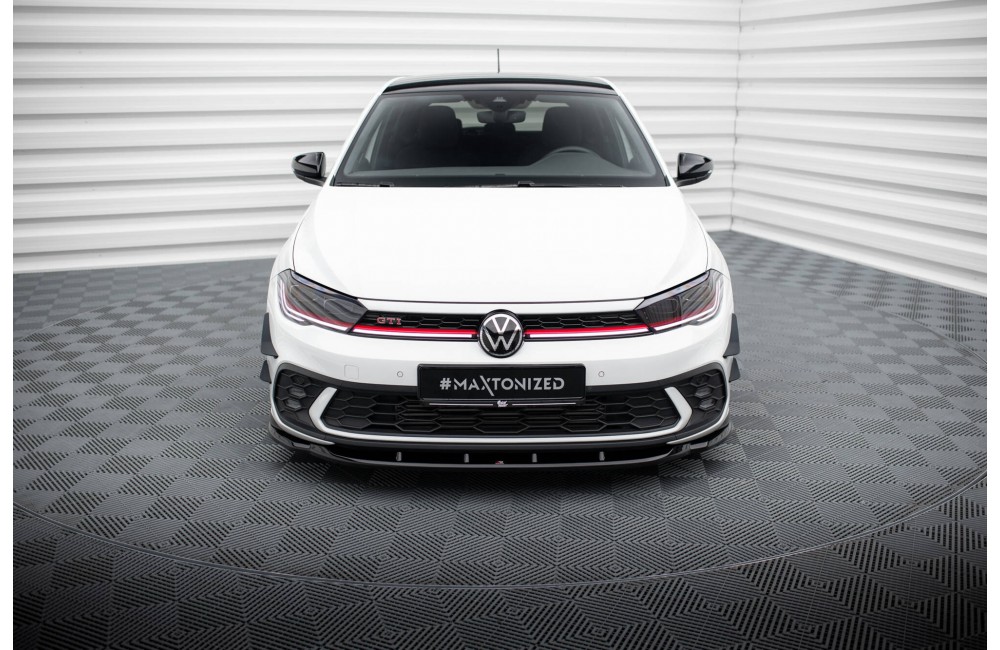 Front Splitter V.1 Volkswagen Polo GTI Mk6 Facelift