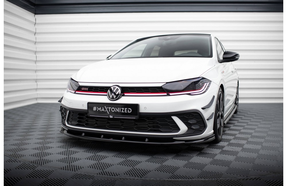 Front Splitter V.1 Volkswagen Polo GTI Mk6 Facelift